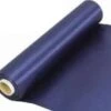 Navy Blue Extra 290mm Wide Satin Fabric – 20m -PartyVibe Store Navy BLue 290mm Ribbon