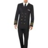 Navy Officer Man Fancy Dress Costume -PartyVibe Store Navy Officer Man