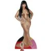 Nicki Minaj Gold Dress Cardboard Cutout – 1.63m FREE Mini Tabletop Cutout – Next Day Delivery -PartyVibe Store Nicki Minaj Gold Dress Cardboard Cutout