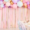 Pastel & Gold Balloon Garland Decorating Kit -PartyVibe Store Pastel Gold Balloon Garland Decorating Kit