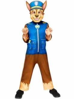 Paw Patrol Chase Dressing Up Costume -PartyVibe Store Paw Patrol Chase Child Costume 3