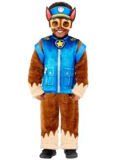 Paw Patrol Chase Deluxe Dressing Up Costume -PartyVibe Store Paw Patrol Chase Deluxe Child Costume 2