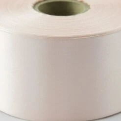 50m X Peach Polyester Satin Ribbon – 100mm