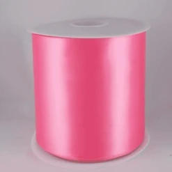 2m X Extra Wide Pink Satin Ribbon – 100mm / 4″ Wide – Grand Opening Ribbon