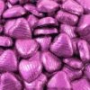 100 X Pink Foil Chocolate Hearts – Bulk Pack -PartyVibe Store Pink Foil Chocolate Hearts Bulk Pack 100pk