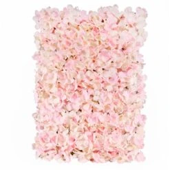 Pink Hydrangea Flower Wall – 60cm -PartyVibe Store Pink Hydrangea Flower Wall 1