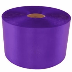 2m X Purple 100mm Extra Wide Ribbon – 100mm / 4″ Wide – Grand Opening Ribbon