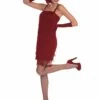 Red Flapper Adult Costume -PartyVibe Store Red Flapper Adult Costume