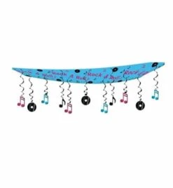 Rock & Roll Ceiling Decoration – 3.65m