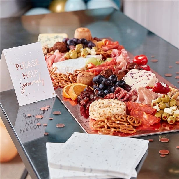 Rose Gold Food Grazing Board Table Kit 4 Rose Gold Food Grazing Board Table Kit - Image 2