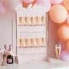 Rose Gold Prosecco Wall Drinks Holder -PartyVibe Store Rose Gold Prosecco Wall Drinks Holder