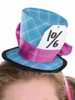 Sassy Mad Hatter Child And Teen Costume -PartyVibe Store Sassy Mad Hatter Child and Teen Costume 1