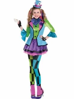 Sassy Mad Hatter Child And Teen Costume