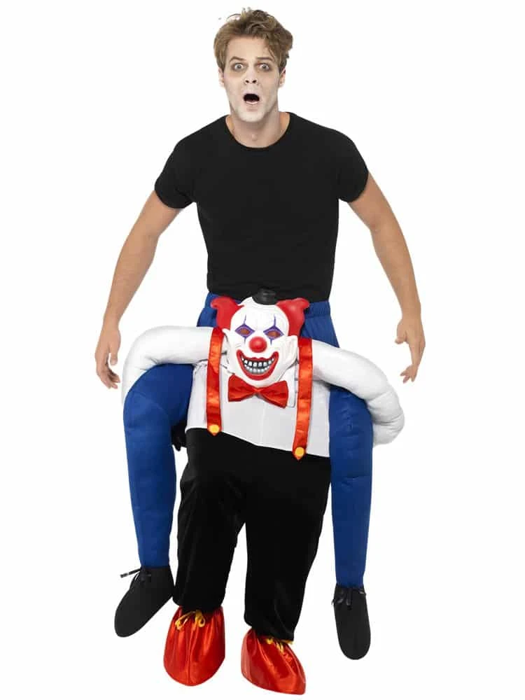 Sinister Clown Piggy Back Costume 3 Sinister Clown Piggy Back Costume