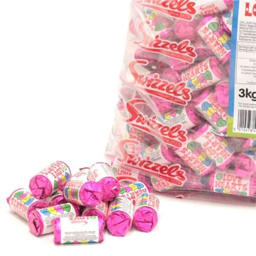 Swizzels Mini Love Heart Rolls – 3kg