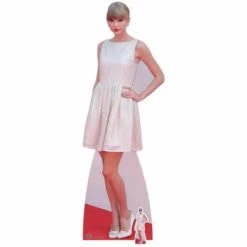 Taylor Swift Cardboard Cutout – 1.82m FREE Mini Tabletop Cutout – Next Day Delivery