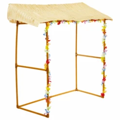 Tiki Bar Hut Frame – 1.4m -PartyVibe Store Tiki Bar Hut Frame 1.4m 1 1 1