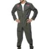 Top Gun Aviator Fancy Dress Costume -PartyVibe Store Top Gun Aviator