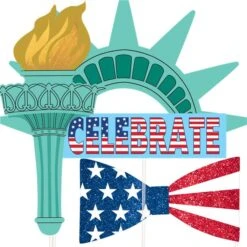 USA Photo Booth Props (Pk 21) -PartyVibe Store USA Photo Booth Props 4