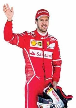 Sebastian Vettel Lifesize Cardboard Cutout Decoration – 183cm