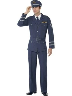 WW2 Air Force Captain Fancy Dress Costume