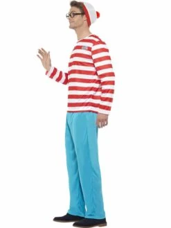 Where’s Wally Adult Costume -PartyVibe Store Wheres Wally Adult Costume 1