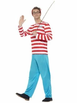 Where’s Wally Adult Costume