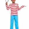 Where’s Wally Child Costume 2 Where’s Wally Child Costume -PartyVibe Store Wheres Wally Child and Teen Costume