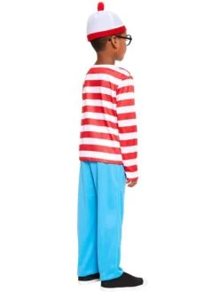 Where’s Wally Child Costume -PartyVibe Store Wheres Wally Child and Teen Costume 4