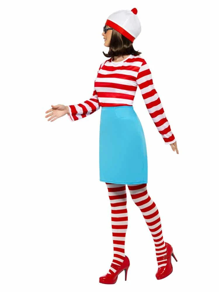 Where’s Wally Wenda Adult Costume 5 Where’s Wally Wenda Adult Costume - Image 3
