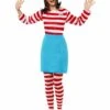 Where’s Wally Wenda Adult Costume -PartyVibe Store Wheres Wally Wenda Adult Costume