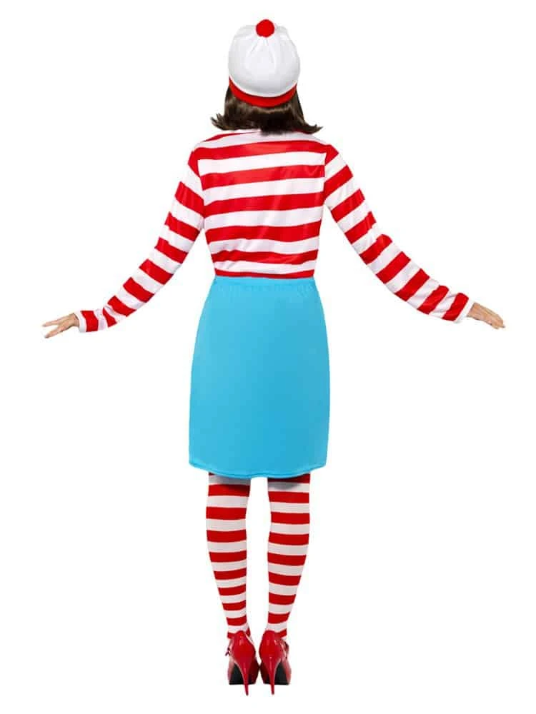 Where’s Wally Wenda Adult Costume 4 Where’s Wally Wenda Adult Costume - Image 2