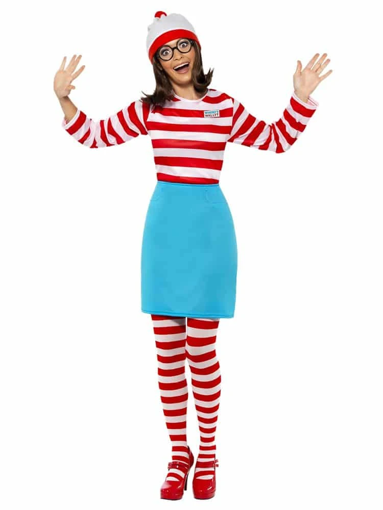 Where’s Wally Wenda Adult Costume 3 Where’s Wally Wenda Adult Costume
