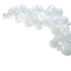 White Balloon Arch 6 White Balloon Arch -PartyVibe Store White Balloon Arch 2