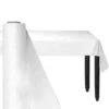 White Jumbo Plastic Banqueting Roll For Trestle Tables – 76m -PartyVibe Store White Jumbo Plastic Banqueting Roll 76m