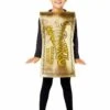 Willy Wonka Golden Ticket Dressing Up Costume -PartyVibe Store Willy Wonka Golden Ticket Child Costume