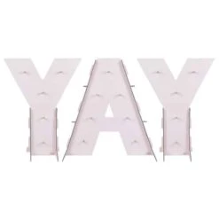 YAY Pink Ombre Donut Wall Stand – 40cm