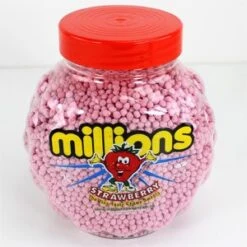 Pink Millions Jar – 2.2kg -PartyVibe Store cheap jar of pink millions childrens sweets