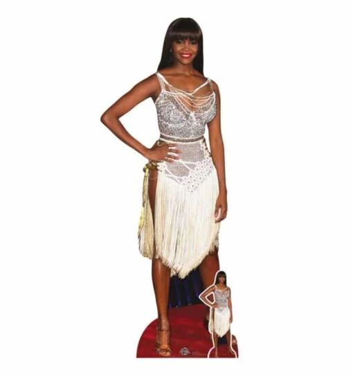 Oti Mabuse Strictly Professional Dancer Cardboard Cutout – 168cm