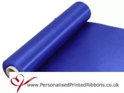 Royal Blue Extra Wide Satin Ceremonial Ribbon 290mm – 20 Metre Roll