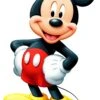 Mickey Mouse Cardboard Cutout – 107cm -PartyVibe Store p 9787 mickey mouse 659