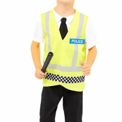 UK Police Officer Child Fancy Dress Costume -PartyVibe Store police 2